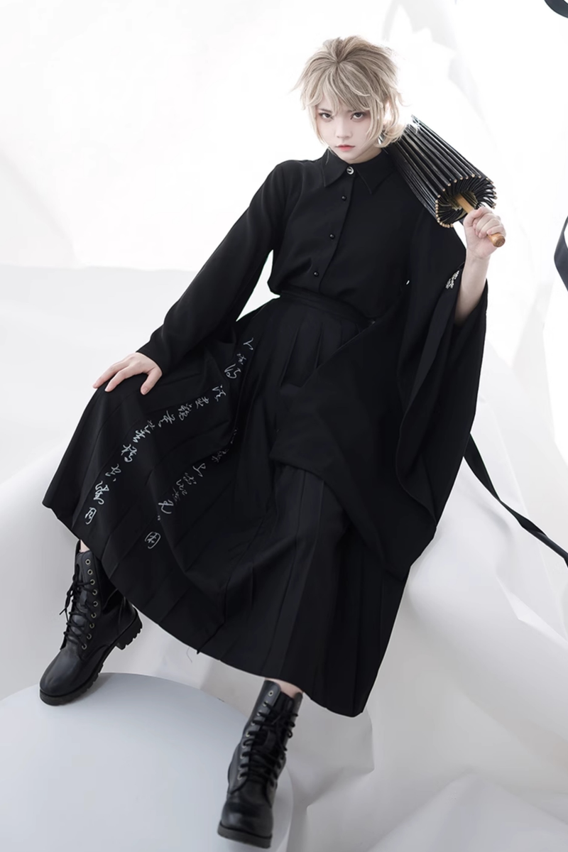Dark Prince Big Sleeve Blouse