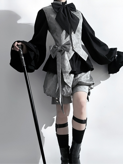 Sweet Cool Rabbit Retro Prince Lolita