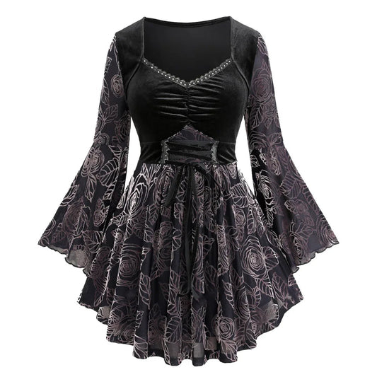 Gothic Blouse Black