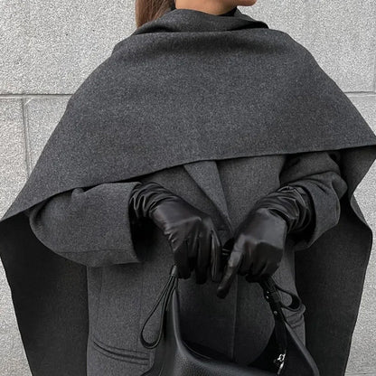 Oversized Overcoat Gray