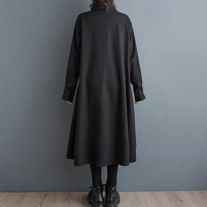 Cape Coat Black