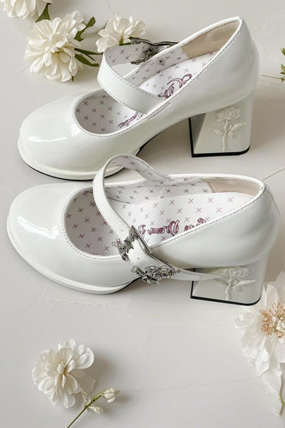 Floating Dreamland Platform Block Heel