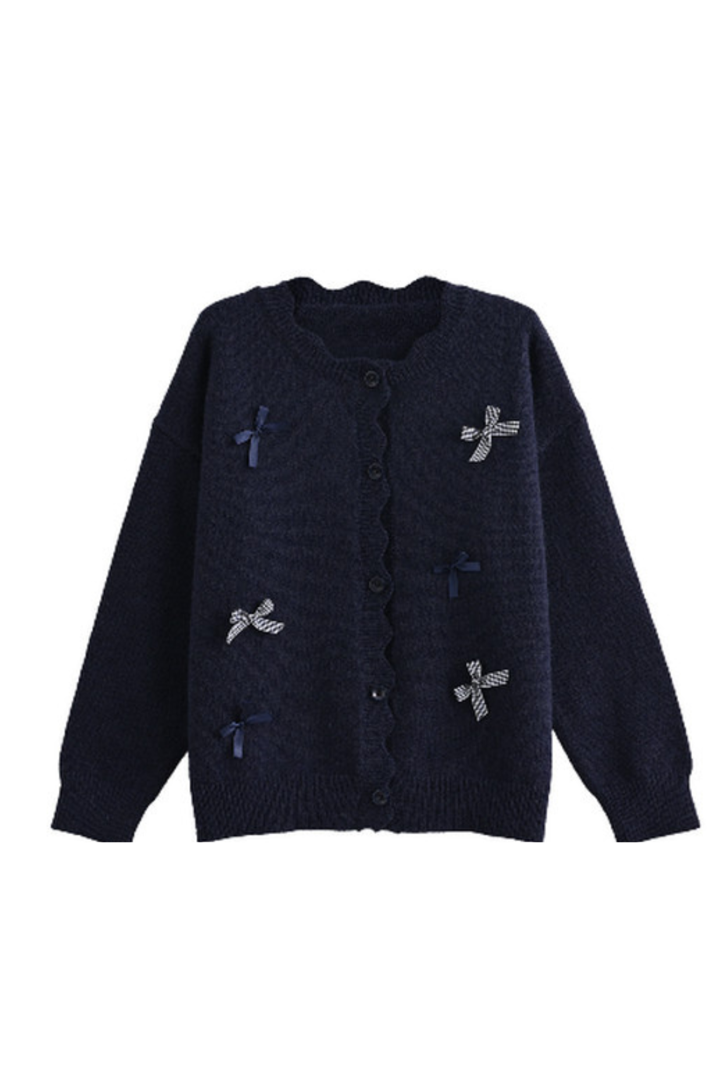 Sweet Ribbon Knit Cardigan
