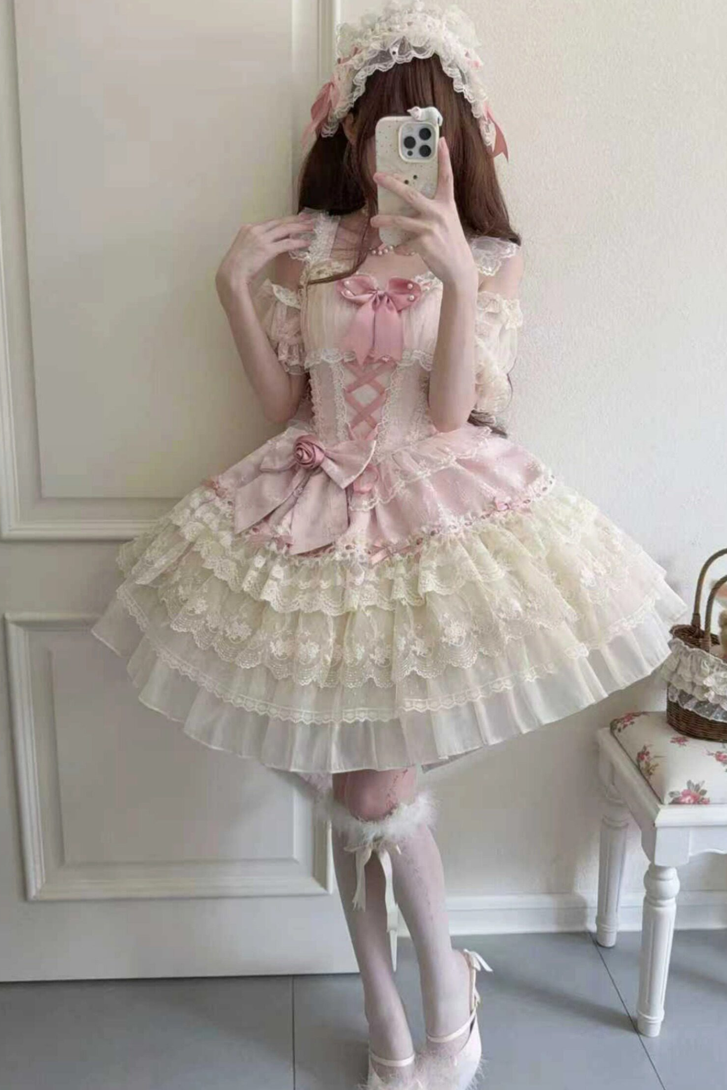 Princess Sweet Lolita Dress + Tail