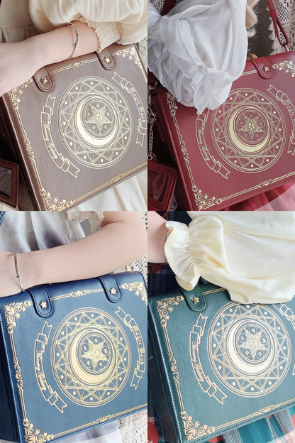 Antique Book Magic Bag