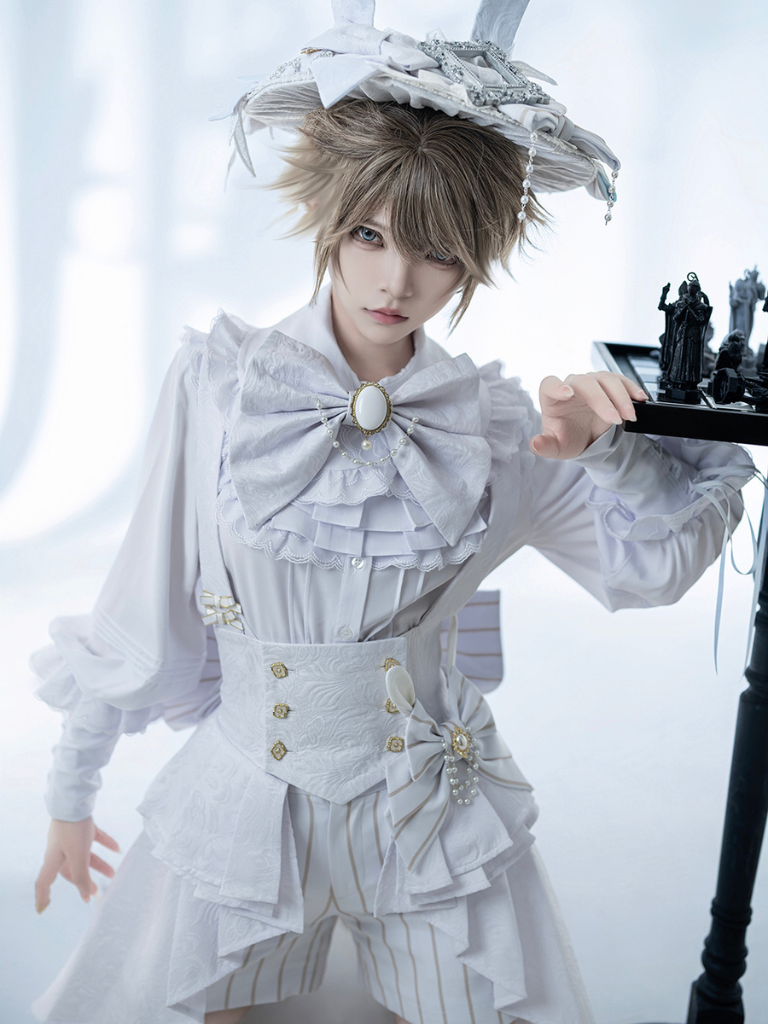 White Moon Rabbit Prince Set