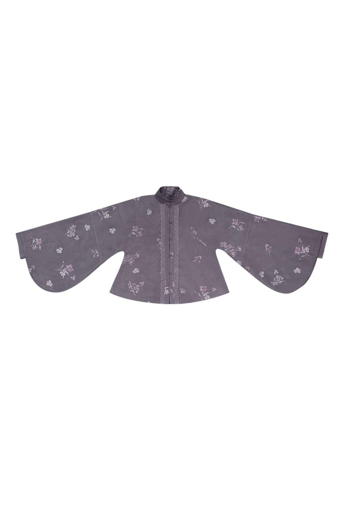 Chinese-style Stand Collar Jacket + Suspender Dress + Hairband