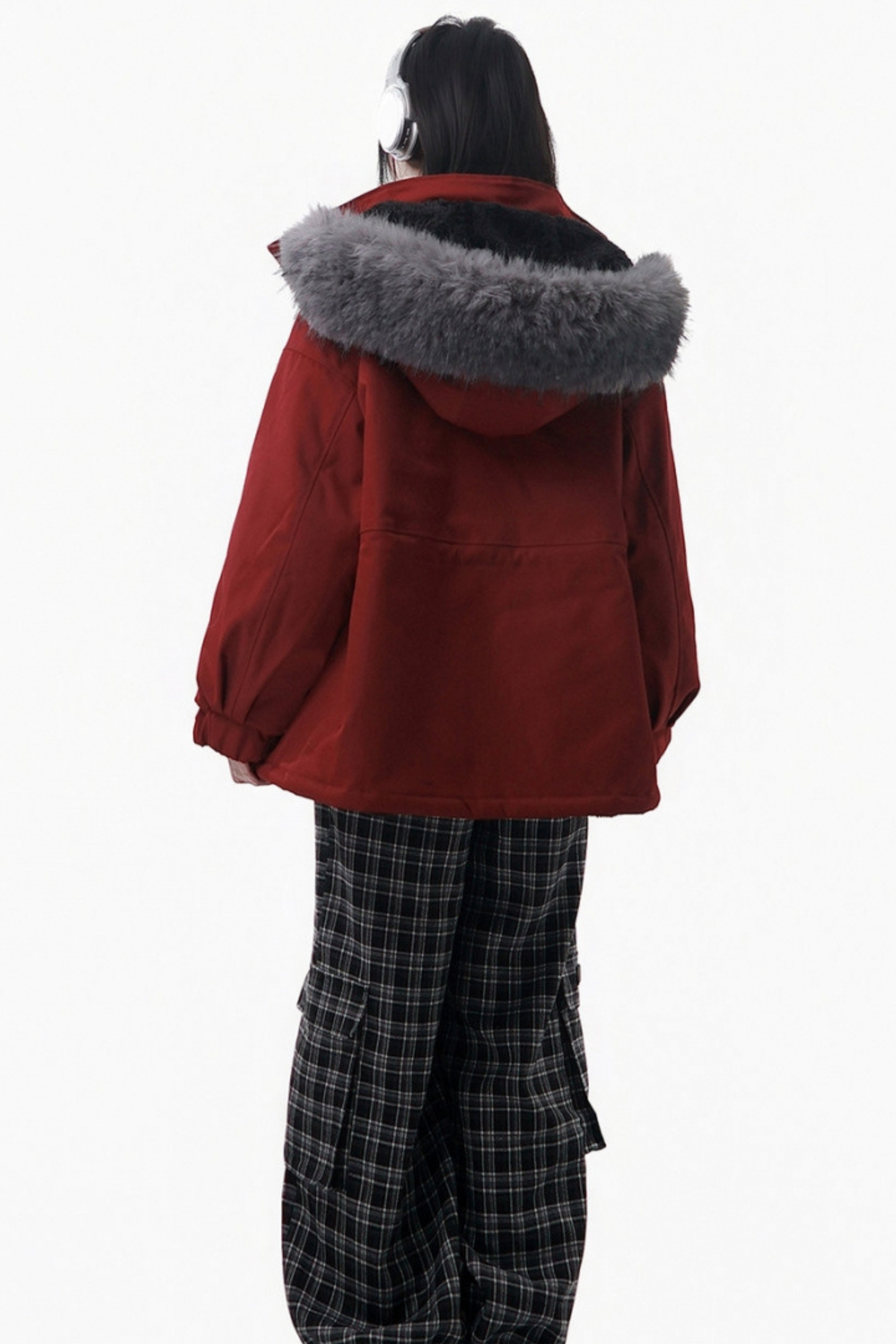 Christmas Hooded Coat + Shirt + Sweatshirt + Long Skirt + Pants