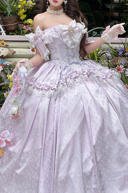 Off-shoulder Sweet Clara Lolita Dress