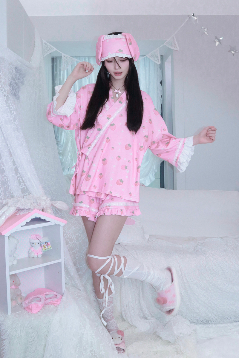 Strawberry Star Pajamas