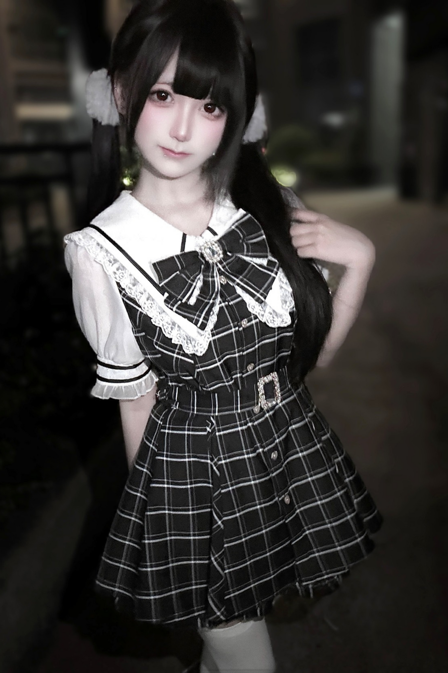 [pre-order] Dark Sweet Sailor Top + Ruffled Shorts