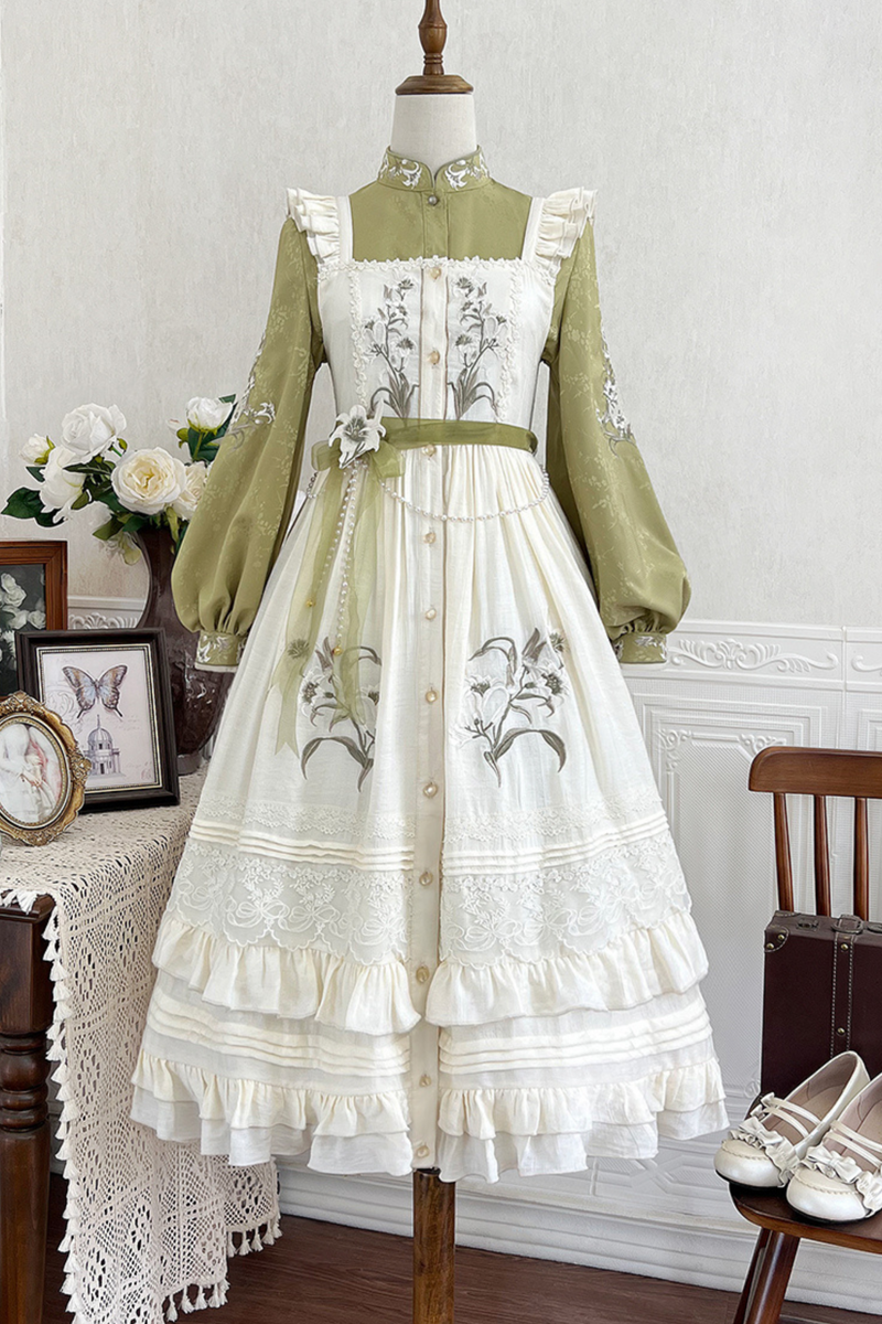 [pre-order] Retro China Lolita Dress + Top