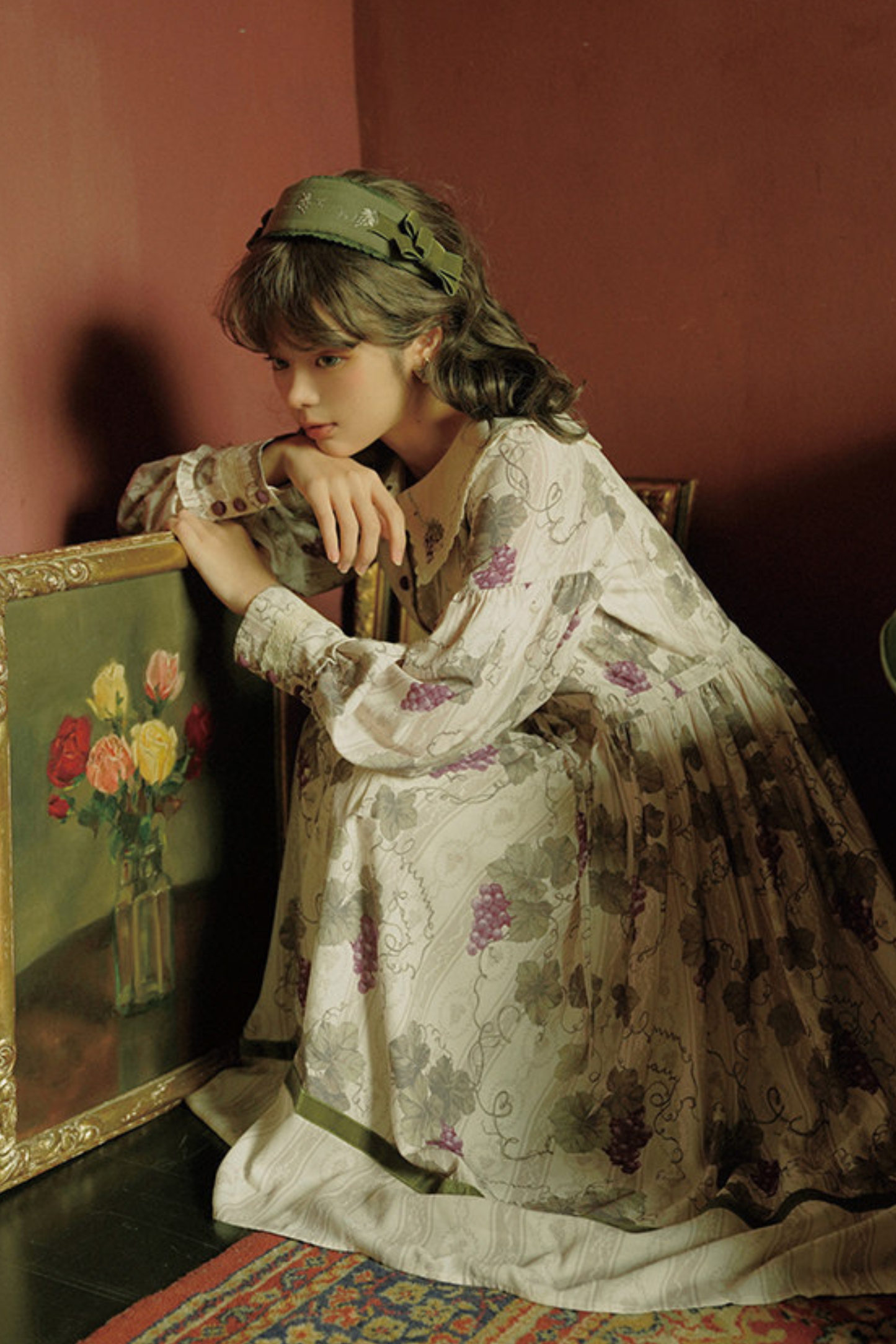 Retro Flower Lolita Dress