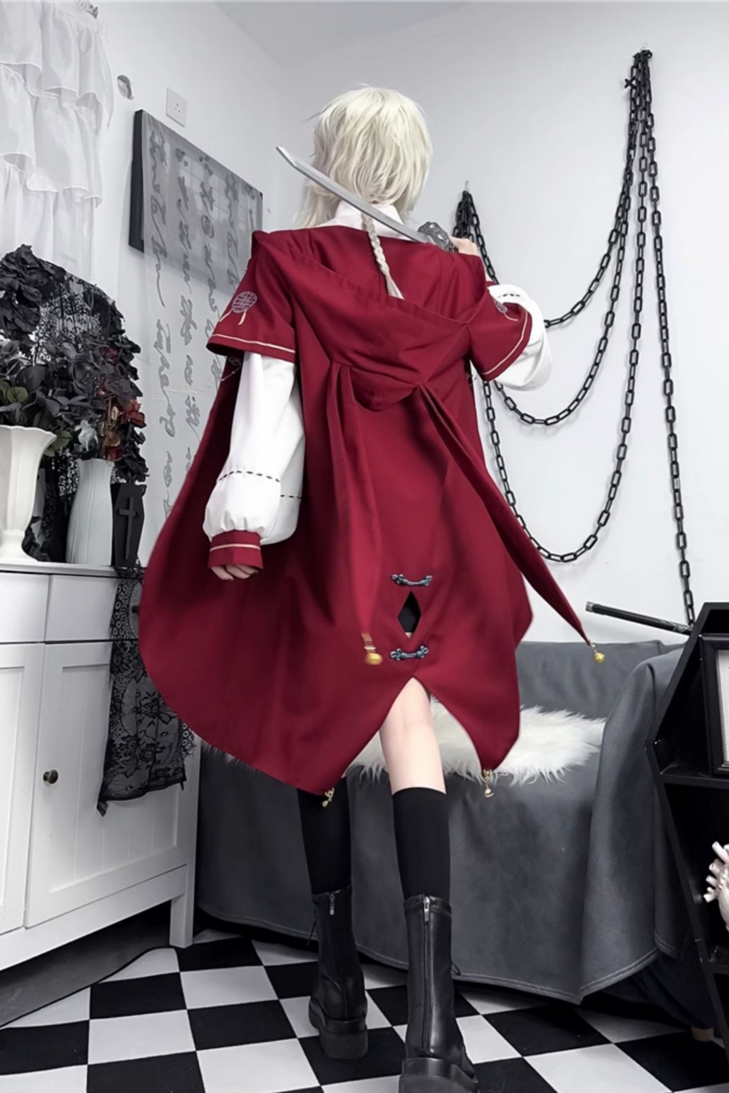 Bunny Hood Prince Outerwear + Shirt + Shorts