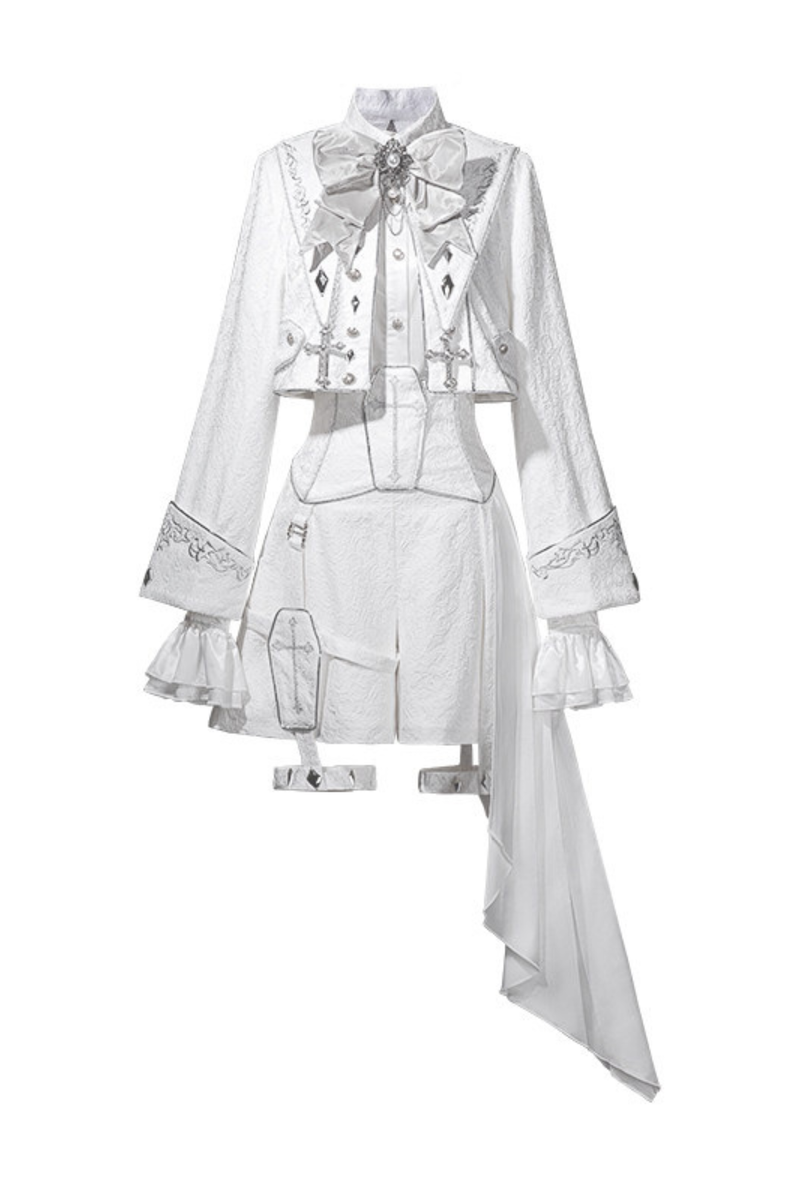 Court Prince Pure Jacket + Fake Collar + Shirt + Pants
