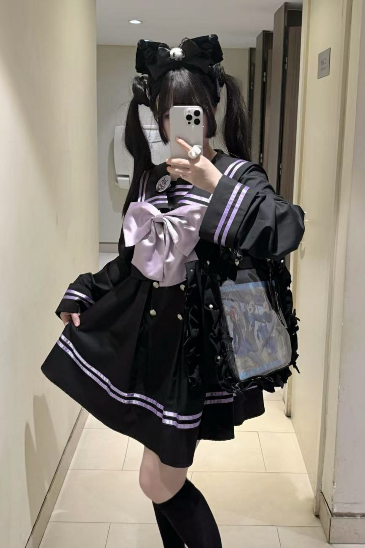 Sailor Subculture Dress + Large Bow