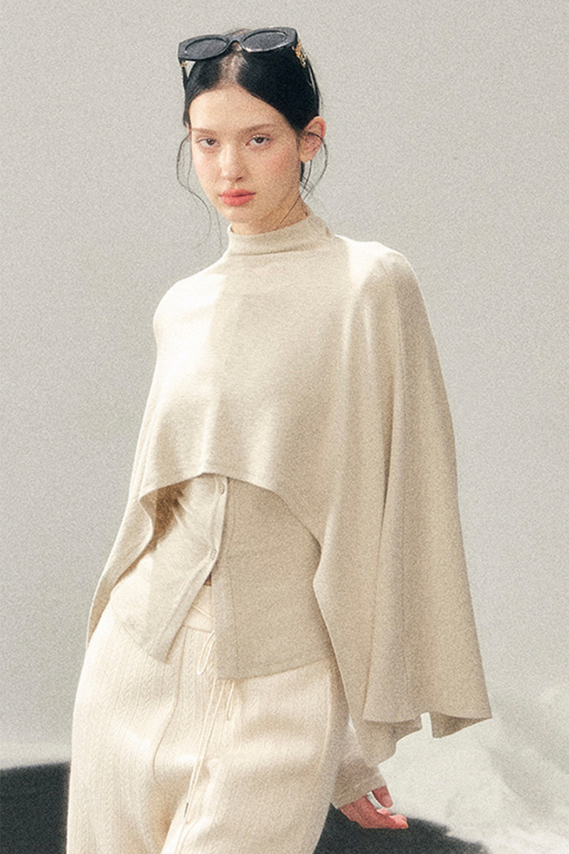 Mode Tight Shawl + Top