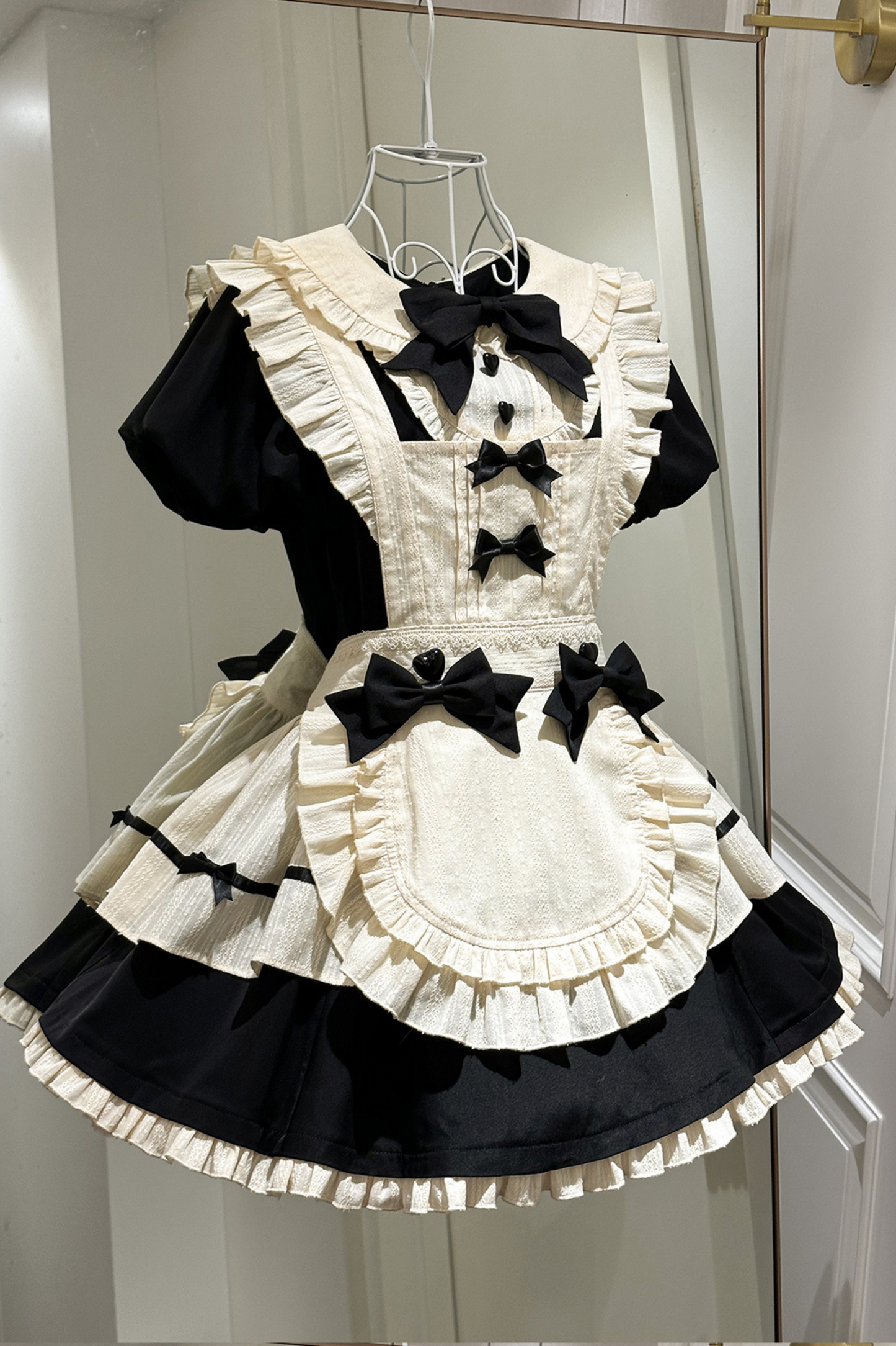 Little Maid Lolita Dress + Apron + Sleeves + Headband