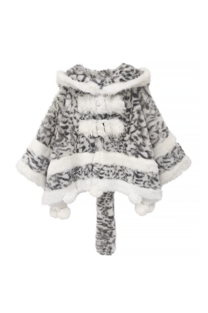 Tabby Leopard Print Top + Skirt + Leg Warmers
