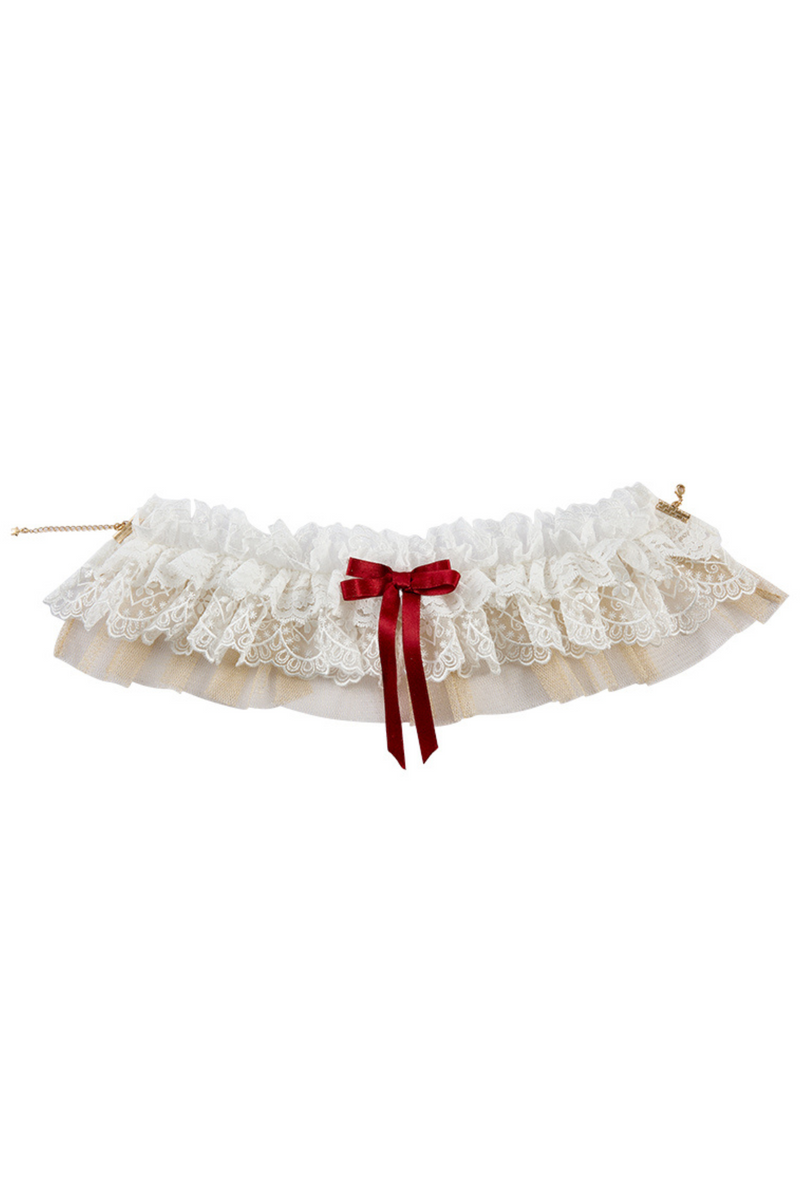 Snow White Princess Lolita Dress + Bonnet + Lace Choker