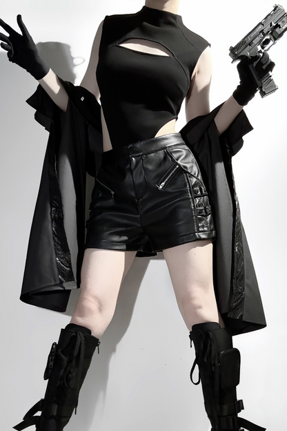[pre-order] Shinbu Lolita Mode Wide Jacket + Top + Shorts