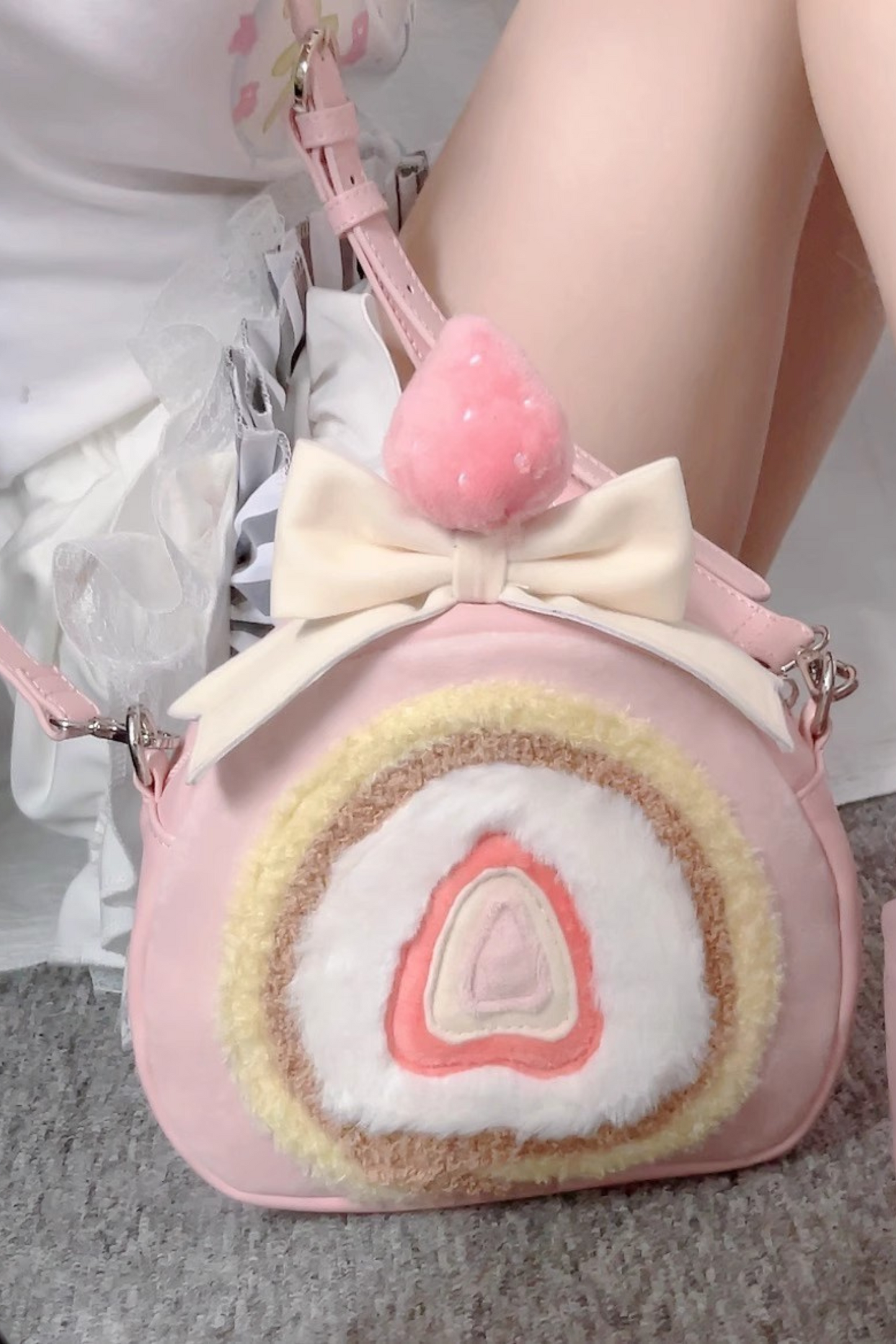 Strawberry Cake Roll Bag