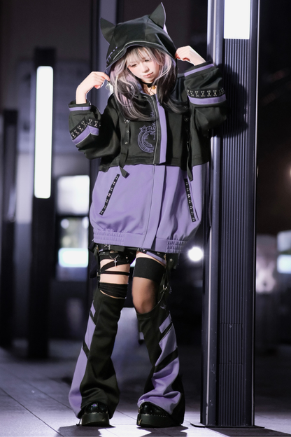 [angel Style] Cyber Technology Jacket + Shorts + Leg Covers