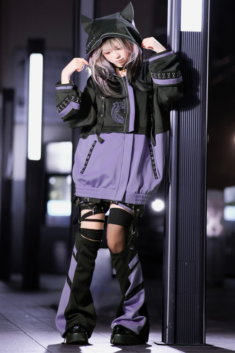[angel Style] Cyber Technology Jacket + Shorts + Leg Covers