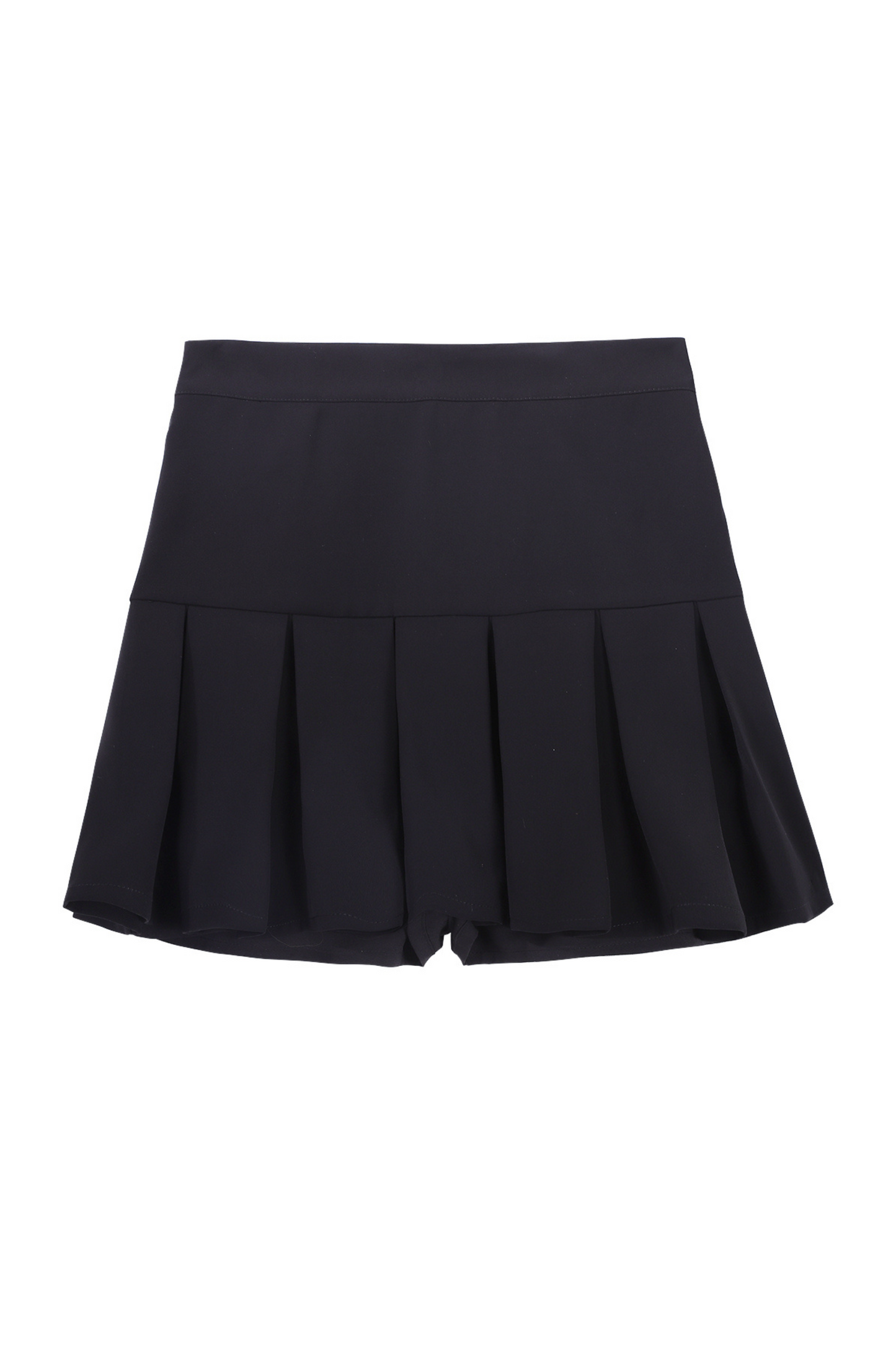Puff Sleeve Short Jacket + Asymmetrical Shirt + Shorts