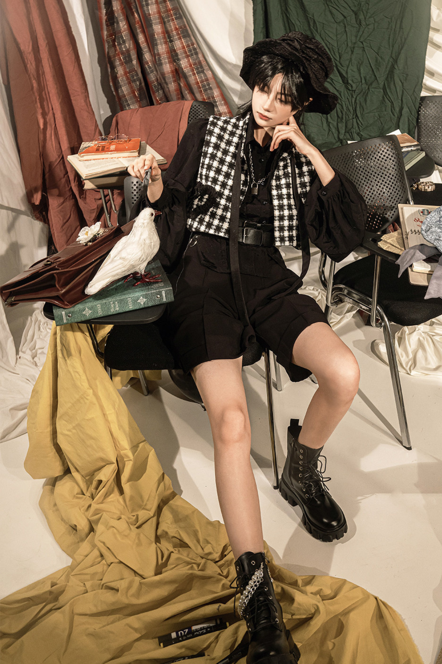 Golden Night Lolita Blouse