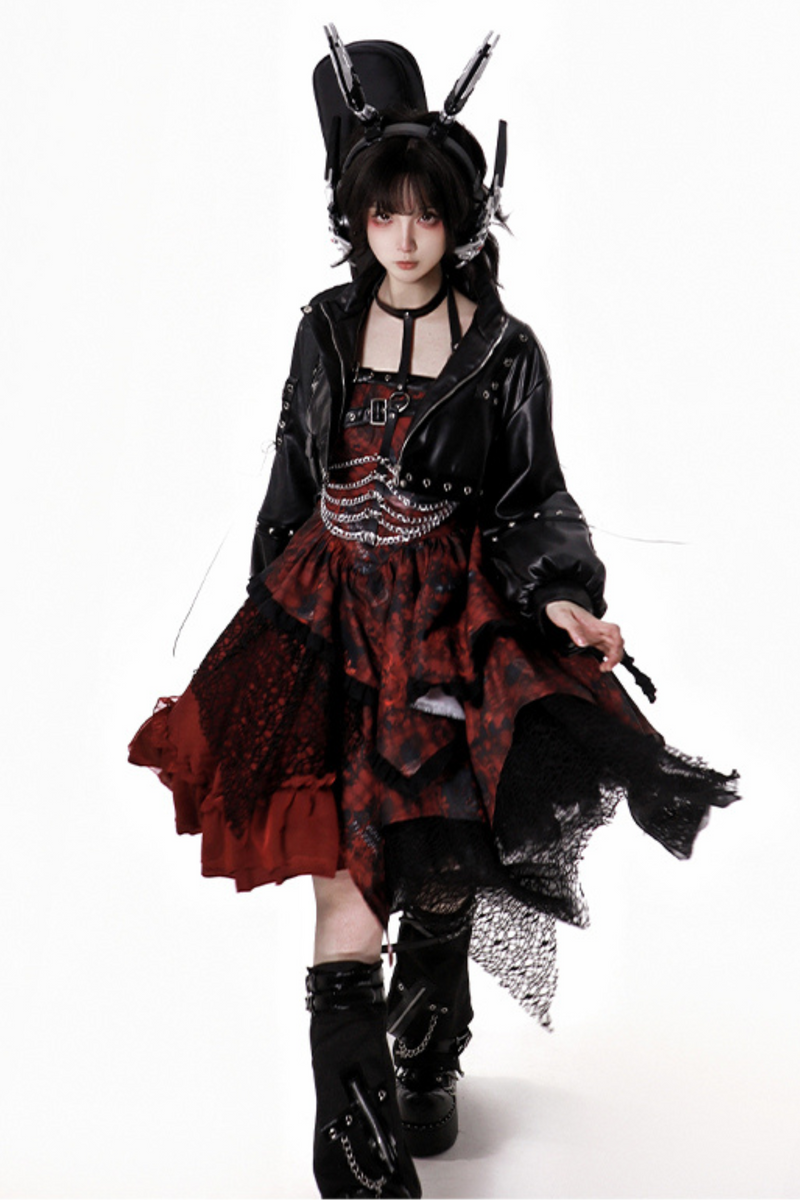 Subculture Dark Gothic Handsome Set