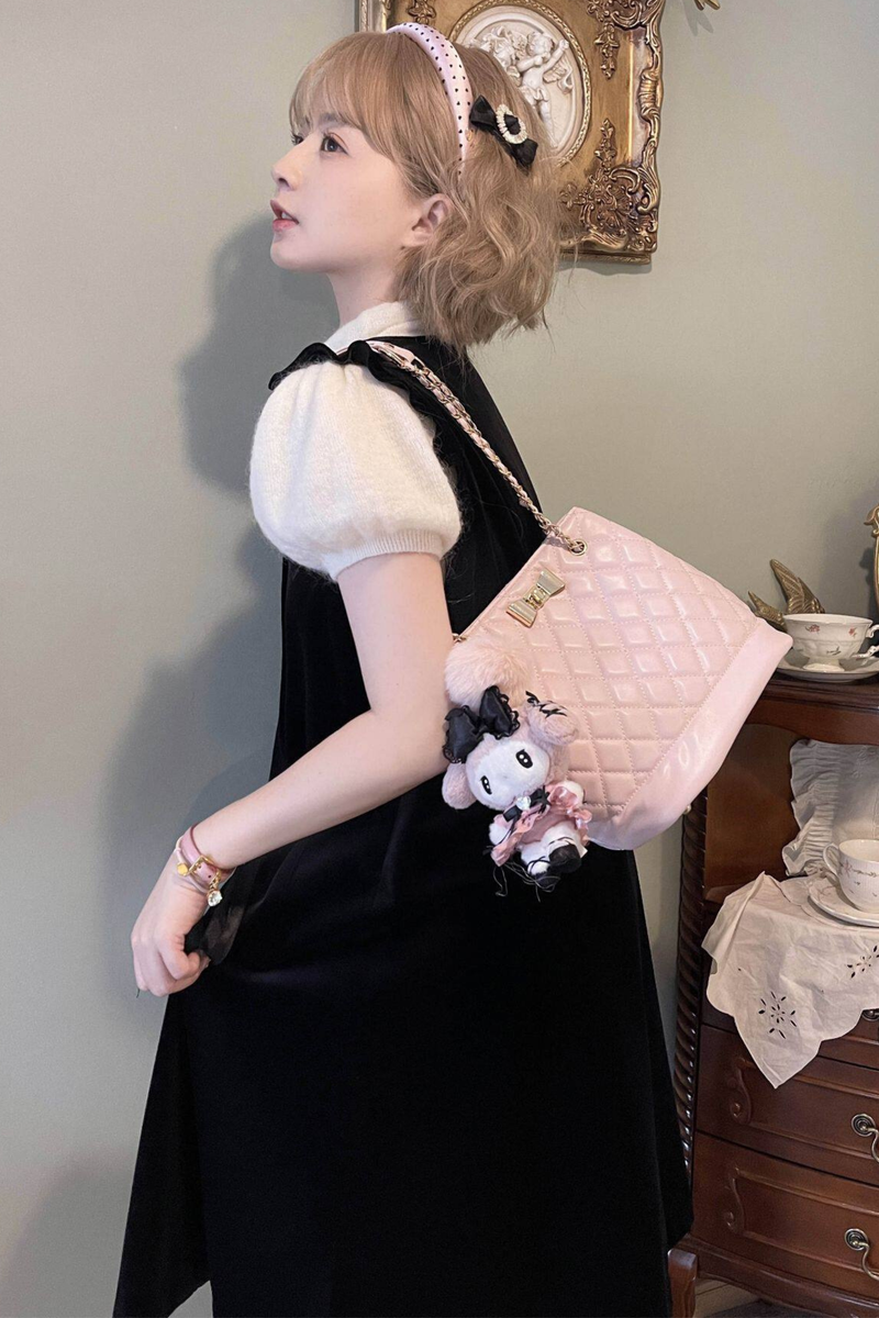 Quilted Bucket Bag