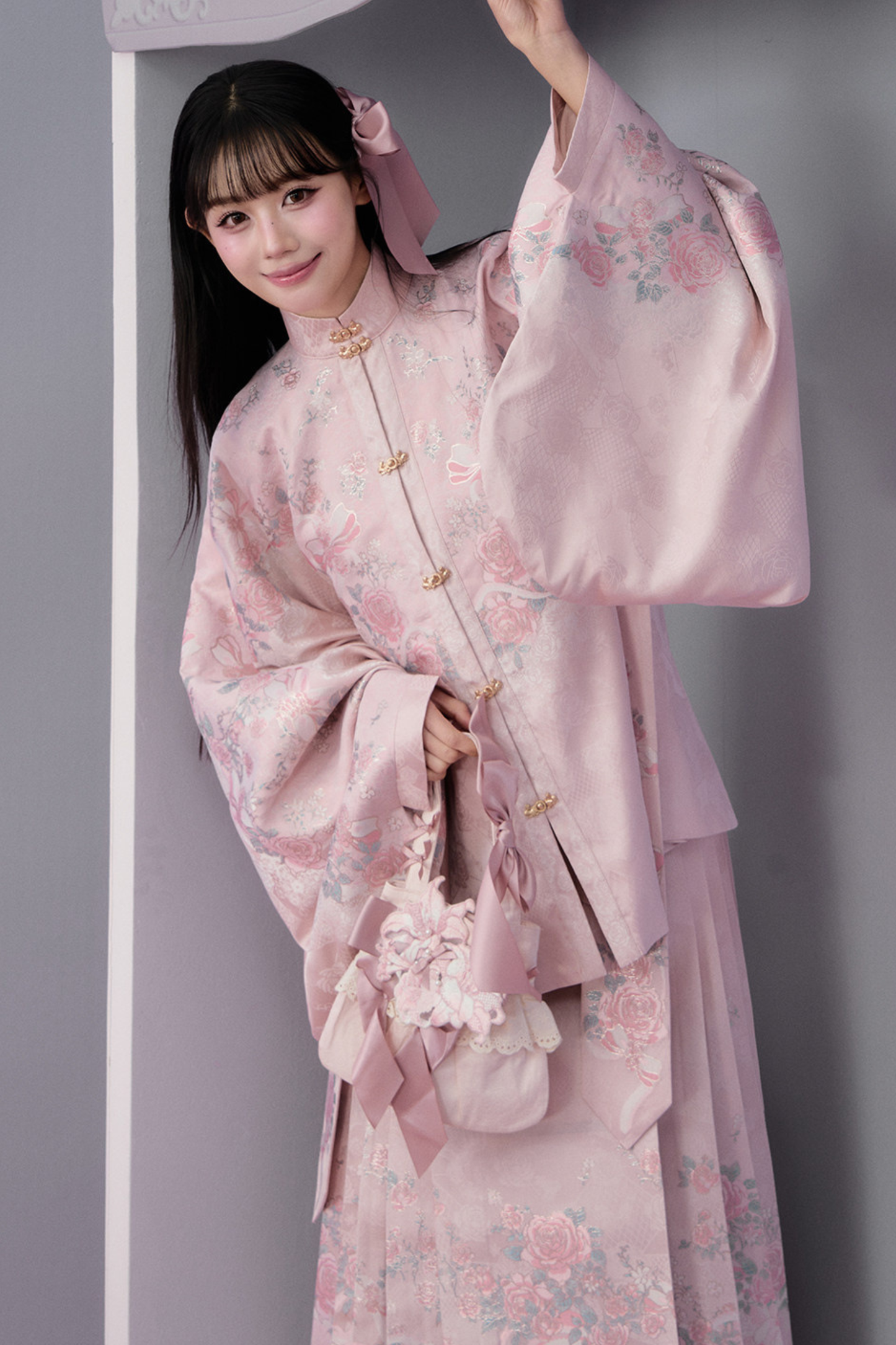 Rose Island Chinese-style Jacket + Skirt + Accessories