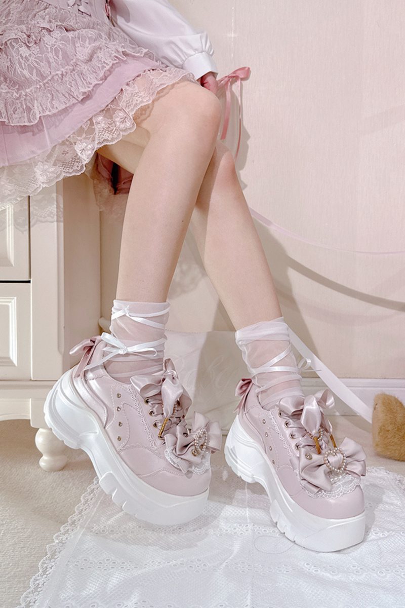 Heart Bubble Muffin Shoes