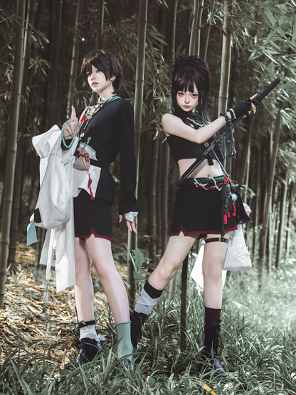 White Chinese-style Prince Lolita Set