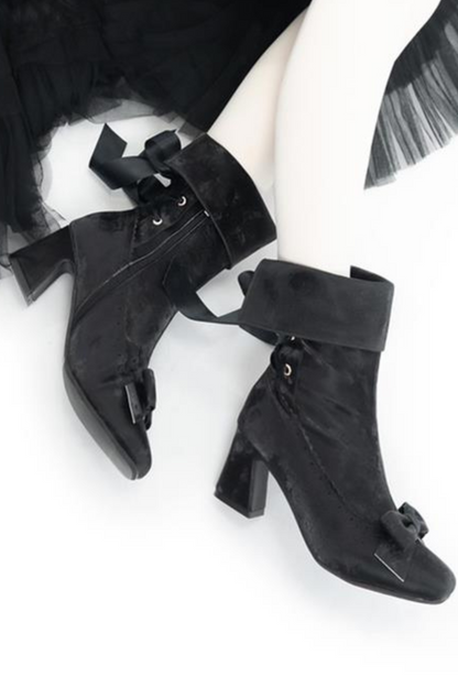 [pre-order] Mid-heel Lolita Boots