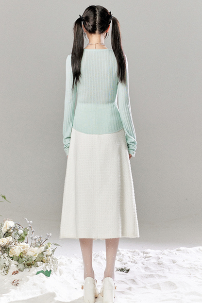 Little Ribbon Top + Long Skirt + Short Skirt
