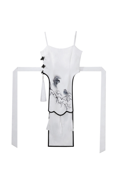 Chinese Big Sleeve Cape + Shirt + Long Skirt + Waist Belt + Chinese Top + Skirt + Camisole Dress + Leg Warmers