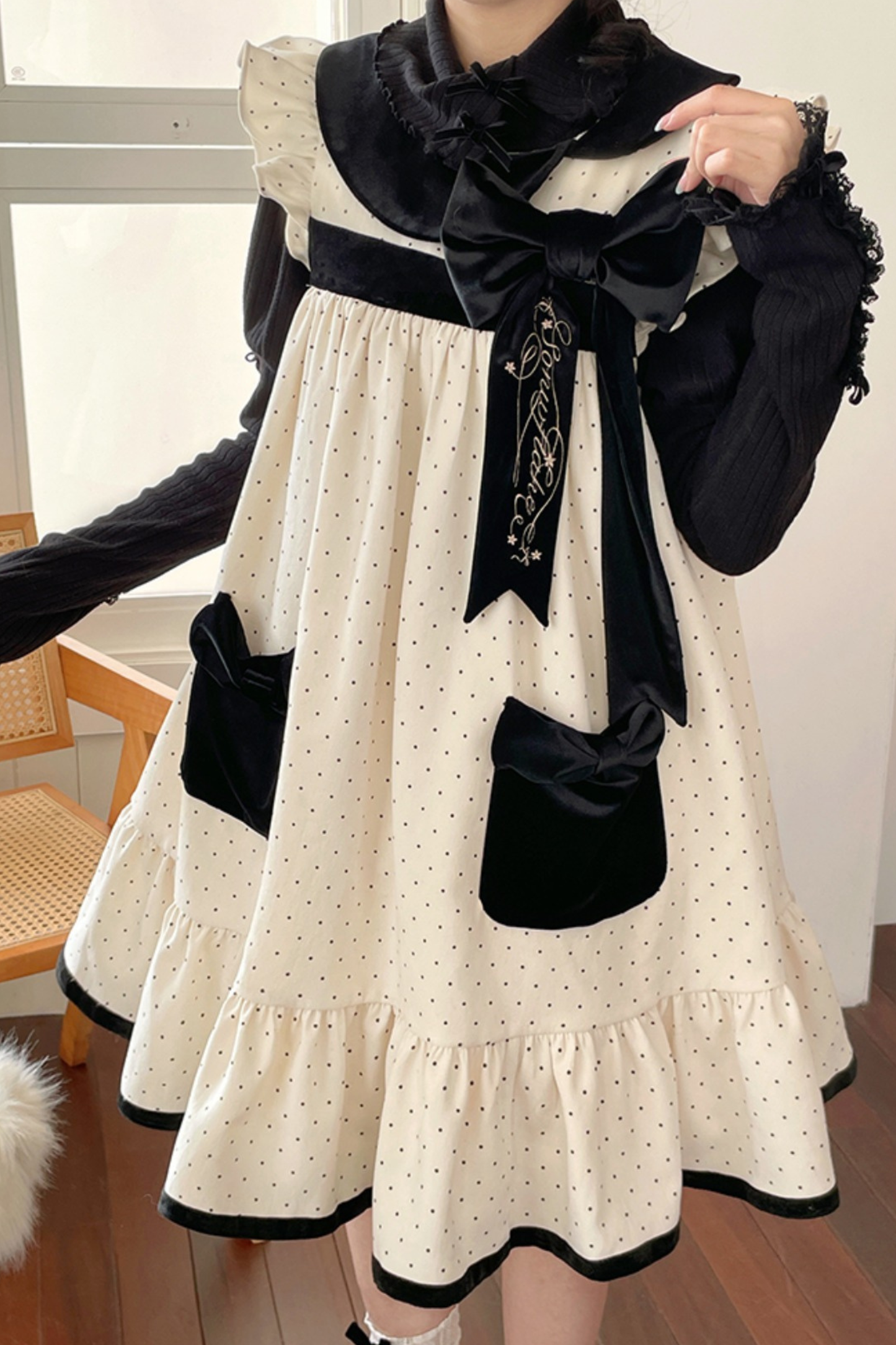 Edelweiss Fly Sleeve Dress