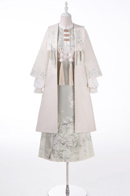 Forest China Coat + Skirt + Top
