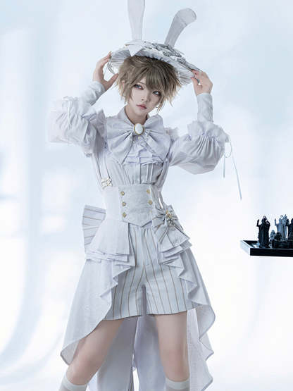 White Moon Rabbit Prince Set