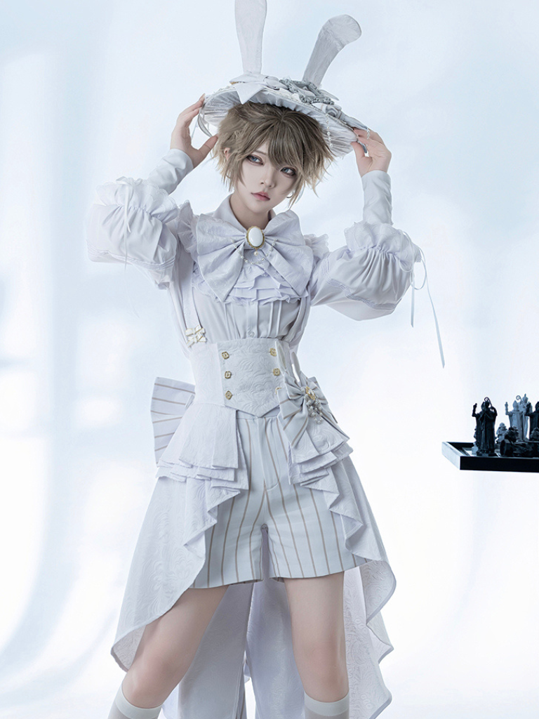 White Moon Rabbit Prince Set