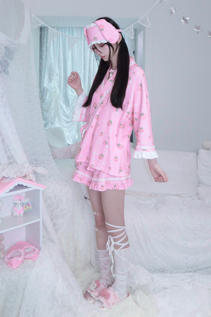 Strawberry Star Pajamas