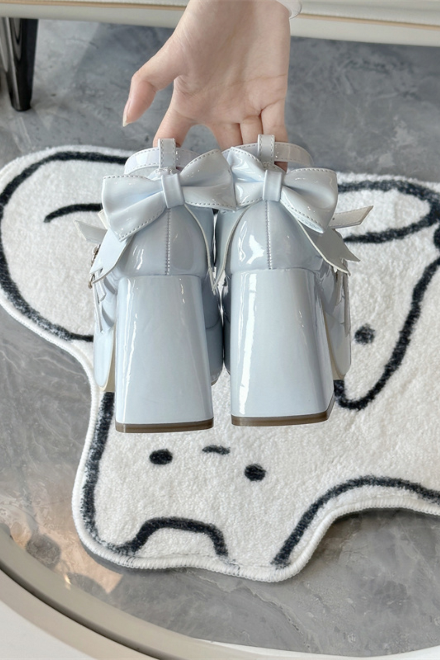 Biscuit Lolita Ribbon Shoes