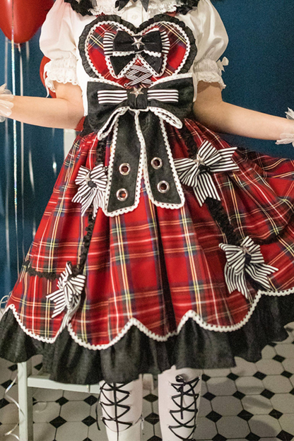 Sweetheart Rock Lolita Dress + Headband