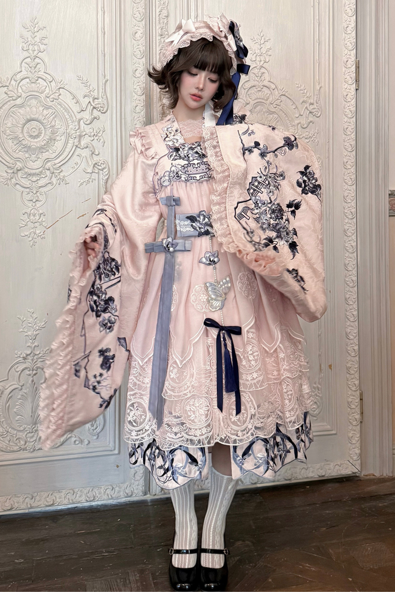 Sweet Chinese-style Cape Jacket
