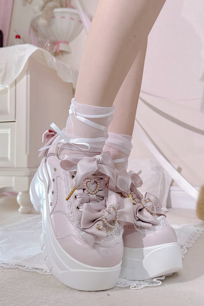 Heart Bubble Muffin Shoes