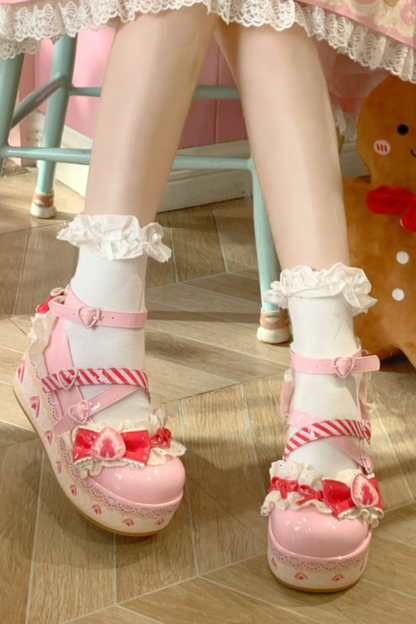 Strawberry Limited Lolita Shoes