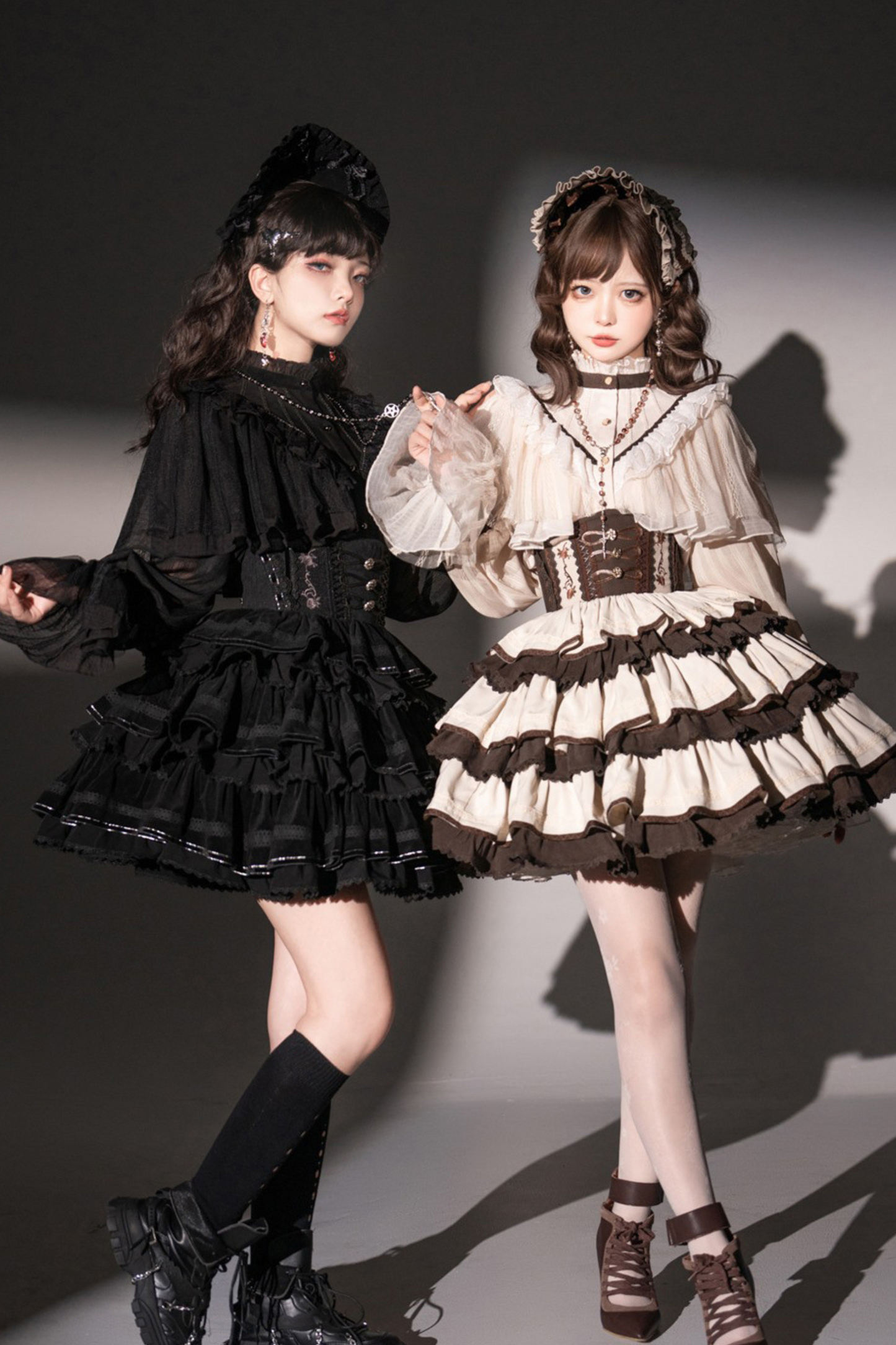 [pre-order] Lolita Shirt + Fishbone Corset Skirt