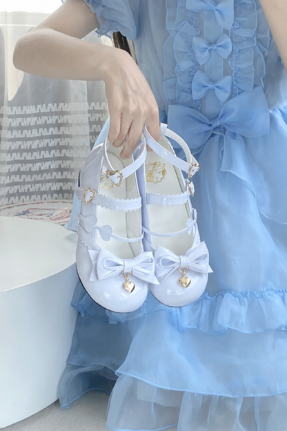 Biscuit Lolita Heel Round Toe Shoes